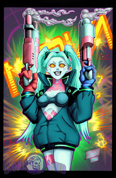 Cyberpunk EdgeRunners Rebecca